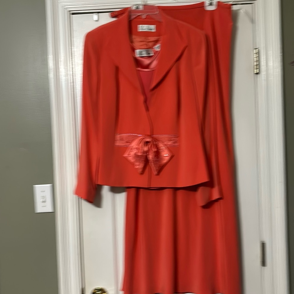 Gorgeous Gorgeous Orange suit by Liz Elana